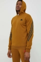 rjava Bluza adidas Moški