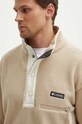 Columbia bluza M Helvetia Half Snap Fle beżowy 1889853