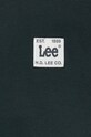 Lee bluza bawełniana L84WFXON zielony