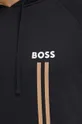 μαύρο Βαμβακερή μπλούζα BOSS