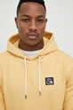 Памучен суичър Quiksilver жълт EQYFT04739