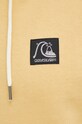 Памучен суичър Quiksilver EQYFT04739 жълт