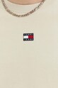 Tommy Jeans bluza bawełniana DM0DM16370.PPYX beżowy