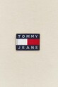 Bavlněná mikina Tommy Jeans DM0DM16369.PPYX béžová