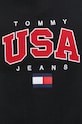 Tommy Jeans felső DM0DM16362.PPYX fekete