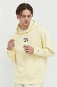 Odzież Tommy Jeans bluza bawełniana DM0DM16384.PPYX żółty