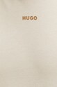 HUGO bluza bawełniana 50486478 beżowy