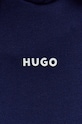 HUGO bluza bawełniana 50486478 granatowy