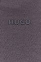 Βαμβακερή μπλούζα HUGO 50486478 γκρί