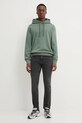 HUGO hanorac de bumbac 50486478 verde SS25