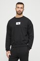 Βαμβακερό φούτερ Calvin Klein Underwear μαύρο 000NM2415E.PPYX