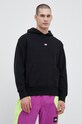 New Balance hanorac de bumbac negru MT31502BK