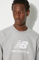 New Balance sweatshirt MT31538AG gray