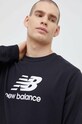 Îmbrăcăminte New Balance bluză MT31538BK negru