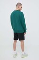 Îmbrăcăminte New Balance hanorac de bumbac MT31556TFN verde