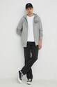 Βαμβακερή μπλούζα Deus Ex Machina DMP238768 γκρί SS23