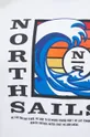 biały North Sails bluza bawełniana