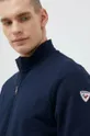 mornarsko modra Bombažen pulover Rossignol