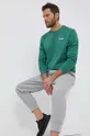 Hummel bluza bawełniana zielony