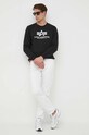 Dukserica Alpha Industries 178302.03 crna AW23
