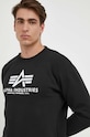 Alpha Industries felpa Basic Sweater nero 178302.03