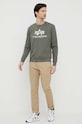 Alpha Industries felpa 178302.432 verde SS23