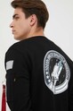 Îmbrăcăminte Alpha Industries bluză Space Shuttle Sweater 178307.03 negru