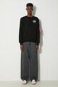 Alpha Industries bluză Space Shuttle Sweater 178307.03 negru AW23