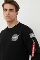 negru Alpha Industries bluză Space Shuttle Sweater