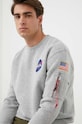 Alpha Industries bluză Space Shuttle Sweater gri 178307.17