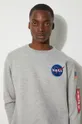 Alpha Industries bluză Space Shuttle Sweater 178307.17 gri
