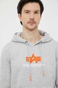 Кофта Alpha Industries серый 178312RB.17