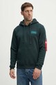Odzież Alpha Industries bluza 178318.03 turkusowy