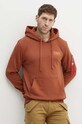 Odzież Alpha Industries bluza 178318.03 brązowy