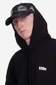 Oblečenie Bavlnená mikina 032C Content Maxi Hoodie SS23.C.2040 čierna