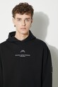 A-COLD-WALL* cotton sweatshirt Brutalist Hoodie ACWMW094 black