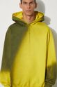 Bavlnená mikina A-COLD-WALL* Gradient Hoodie ACWMW100 žltá