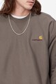 Clothing Carhartt WIP sweatshirt American Script Sweat I025475 brown