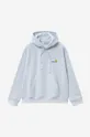 Carhartt WIP sweatshirt Hooded American Script Sweat blue