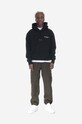 Han Kjøbenhavn cotton sweatshirt Logo Print Regular Hoodie M.132863 black SS23