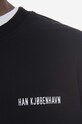 Han Kjøbenhavn cotton sweatshirt Logo Print Regular Crewneck M.132867 black