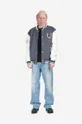Reebok Classic wool blend bomber jacket Res V Jacket gray