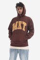 Bavlnená mikina Market Mkt Arc Hoodie potlač hnedá 397000468.1065