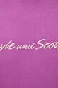 Lyle & Scott felpa in cotone ML1834V.W830 rosa
