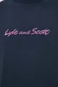 Bombažen pulover Lyle & Scott Moški