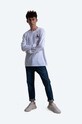 Edwin cotton sweatshirt Sunset On Mt Fuji I025875.0267 white SS23