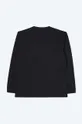 μαύρο Βαμβακερή μπλούζα Edwin Logo Chest