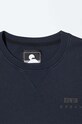 Edwin cotton sweatshirt Base Crew I025854.NYB67 navy