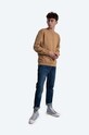 Pamučna dukserica Edwin Sweat I026652.0MZGX smeđa SS23