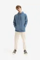 Edwin cotton sweatshirt Natural turquoise